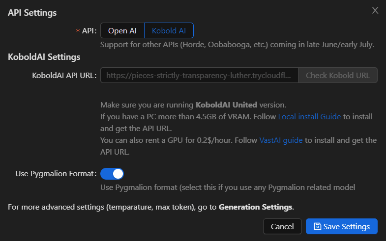 How to Use Janitor AI with Kobold API Free on Mobile 1 venus-ai-chatbot
