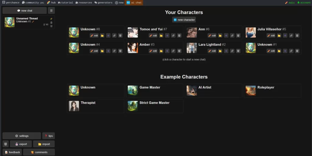 Character AI Alternative No Filter NSFW Free Apps