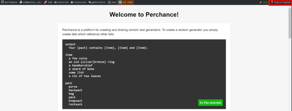 Perchance AI Chat Filter Free Bot - How to use Guide 3 Perchance AI Chat Bot