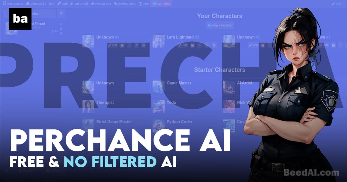 Perchance AI Chat Filter Free Bot How To Use Guide 2025 
